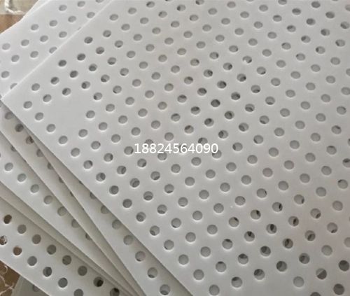 PP sheet with punched holes